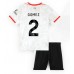 Liverpool Joe Gomez #2 Tredjedraktsett Barn 2024-25 Korte ermer (+ Korte bukser)